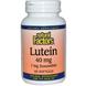 Лютеин, Lutein, Natural Factors, 40 мг, 60 гелевых капсул, фото – 1