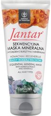 Мінеральна маска з екстрактом бурштину та мінералами, Jantar Mask, Farmona, 200 мл - фото
