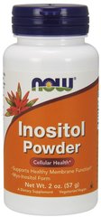 Инозитол, Inositol, 730 мг, порошок, Now Foods, 57 г - фото