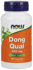 Дягиль лекарственный (Dong Quai), Now Foods, 520 мг, 100 капсул - фото