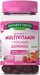 Жіночі мультивітаміни з колагеном, Nature's Truth, 70 жувальних таблеток - фото
