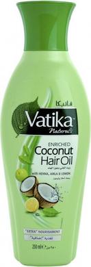 Олія для волосся кокосова, Vatika Coconut Hair Oil, Dabur, 250 мл - фото