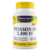 Вітамін Д3, Vitamin D3, Healthy Origins, 2400 МО, 120 капсул, фото