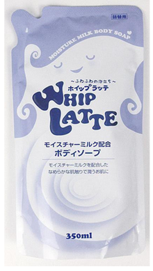 Молочный Гель для душа Whip Latte, сменный блок 350 мл - фото