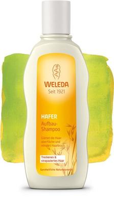 Шампунь відновлюючий курс для сухого волосся з екстрактом вівса, Weleda, 190мл - фото