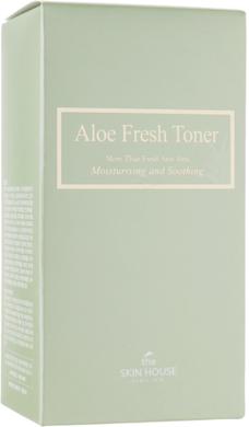 Зволожуючий тонер з екстрактом алое, Aloe Fresh Toner, The Skin House, 130 мл - фото