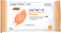 Серветки для інтимної гігієни, Lactacyd, 15 шт - фото