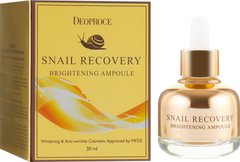 Сыворотка осветляющая, Snail Recovery Brightening Ampoule, Deoproce, 30 мл - фото