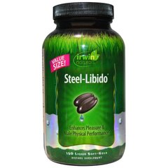 Репродуктивне здоров'я чоловіків, Steel-Libido, Irwin Naturals, 150 капсул - фото