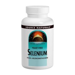 Селен (Selenium), Source Naturals, L-селенометионин, 200 мкг, 120 таблеток - фото