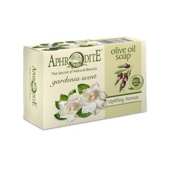 Оливковое мыло с ароматом гардении, Olive Oil Soap With Gardenia, Aphrodite - фото