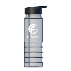 Vansiton, Фляга для воды Fit Guide, пластиковая, прозрачная, 800 мл - фото