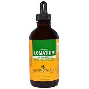 Ломатіум, екстракт кореня, Lomatium, Herb Pharm, 120 мл - фото