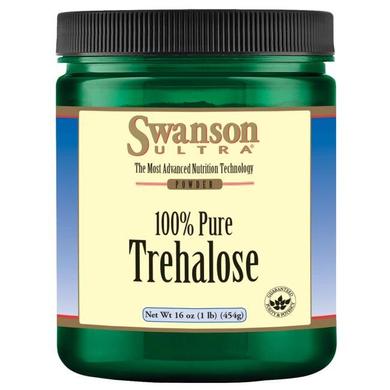 Чистая трегалоза, 100% Pure Trehalose, Swanson, порошок, 454 г - фото
