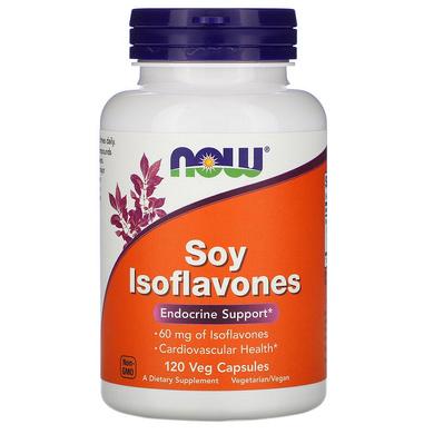 Соевые изофлавоны, Soy Isoflavones, Now Foods, 120 капсул - фото