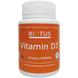 Витамин Д3, Vitamin D3, Biotus, 1000 МЕ, 120 капсул, фото – 1