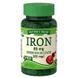 Железо, Iron, 65 мг, Nature's Truth, 120 вегетарианских таблеток, фото – 5