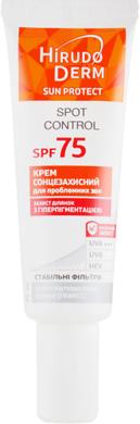 Сонцезахисний крем для проблемних зон SPF 75, Hirudo Derm, 25 мл - фото