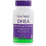 Дегидроэпиандростерон, DHEA, Natrol, 25 мг, 180 таблеток, фото