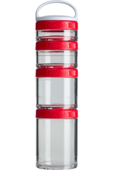 Контейнер Go Stak Starter 4 Pak, Red, Blender Bottle, красный, 350 мл - фото