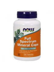 Мультиминеральная формула (Full Spectrum Mineral Caps), Now Foods, 120 капсул - фото
