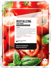Маска тканевая для лица, Tomato Revitalizing Sheet Mask, Superfood For Skin, 25 мл - фото