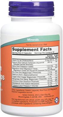 Мультиминеральная формула (Full Spectrum Mineral Caps), Now Foods, 120 капсул - фото
