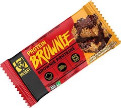 Батончик Protein Brownie, Mutant, смак шоколадна арахісова паста, 1 шт х 58 г - фото