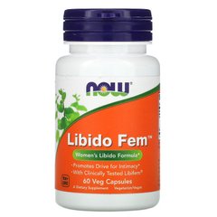 Лібідо для жінок, Libido Fem, Now Foods, 60 капсул - фото
