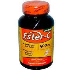 Естер С, Ester-C, American Health, 500 мг, 120 капсул - фото