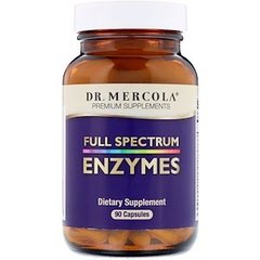 Ферменти повний спектр, Full Spectrum Enzymes, Dr. Mercola, 90 капсул - фото