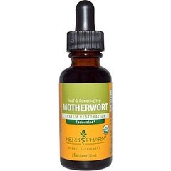Пустырник, экстракт, Motherwort, Herb Pharm, органик, 30 мл - фото