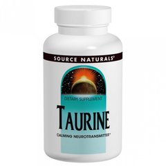 Таурин, 500 мг, Source Naturals, 60 таблеток - фото