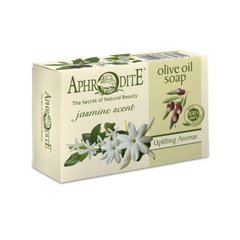 Оливковое мыло с ароматом жасмина, Olive Oil Soap With Jasmine Scent, Aphrodite - фото