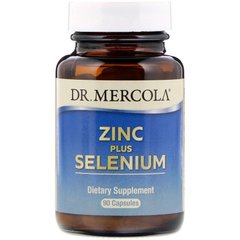 Цинк плюс селен, Zinc Plus Selenium, Dr. Mercola, 90 капсул - фото