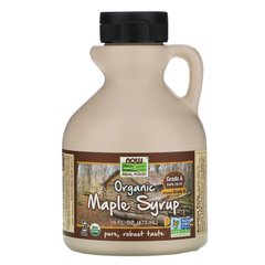Кленовый сироп, Maple Syrup, Now Foods, 473 мл - фото