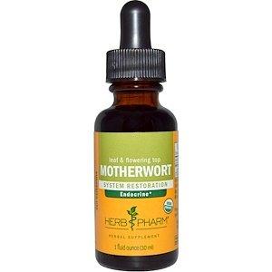Собача, екстракт, Motherwort, Herb Pharm, органік, 30 мл - фото