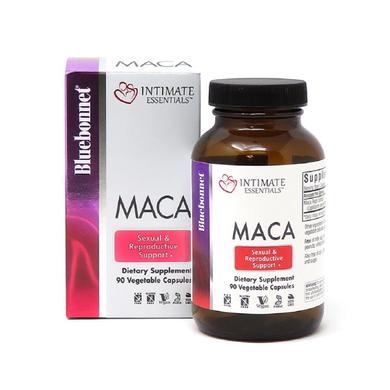 Мака, Сексуальная и репродуктивная поддержка, Intimate Essentials Maca, Bluebonnet Nutrition, 90 растительных капсул - фото
