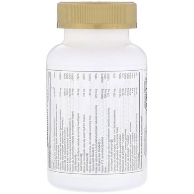 Мультивитамины (Multi-Vitamin), Nature's Plus, Source of Life Gold, мини-таблетки, 180 таблеток - фото