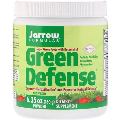 Суперфуд, зелена їжа, Green Defense, Jarrow Formulas, 180 г - фото