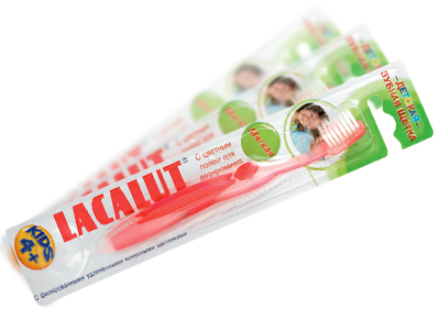Зубна щітка дитяча 4+ - фото