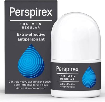 Антиперспірант Perspirex For Men Regular Roll-On чоловічий 20 ml - фото