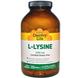 Лізин, L-Lysine, Country Life, 1000 мг, 250 таблеток, фото – 1