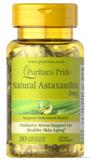 Астаксантин, Natural Astaxanthin, Puritan's Pride, 5 мг, 30 капсул, фото