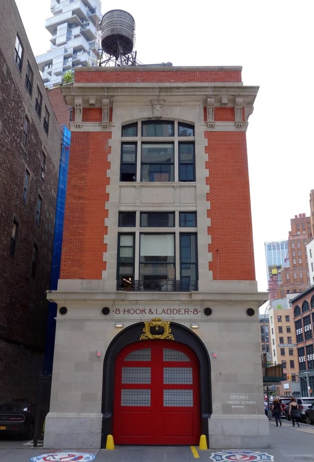 The Ghostbusters firehouse